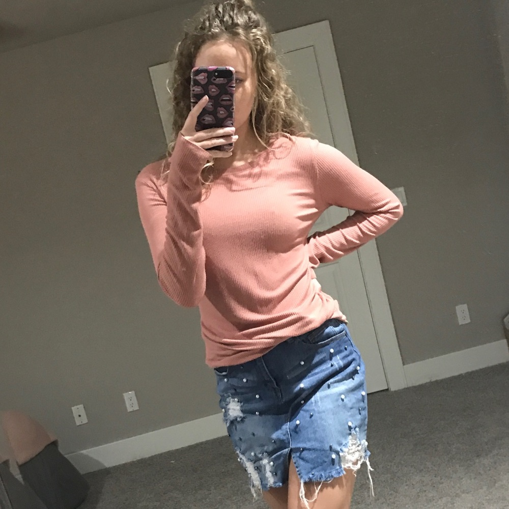 Blush sweater
